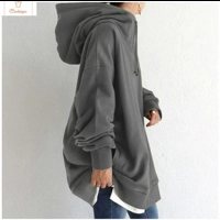 Thickened Warm Hooded Zipper Cardigan