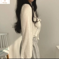 Lightweight Summer Lace-up Cardigan for Women