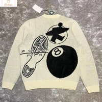 Retro Gothic Knit Streetwear Pullover Sweater