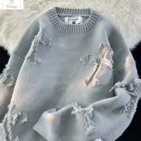 Couples Casual Contrast Color Sweater