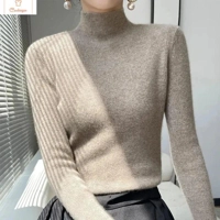 Cozy Knit Half Neck Winter Sweater