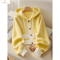 Autumn Winter Loose Fit Knitted Cardigan