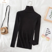 Soft Knit Cashmere Turtleneck Sweater Top