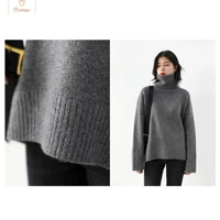 Korean Womens Loose Turtleneck Sweater