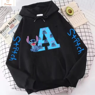 Kawaii Lilo & Stitch Winter Hoodie
