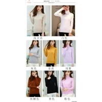 Womens Long Sleeve Turtleneck Sweater