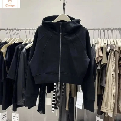 Casual Korean Style Zipper Hoodie Jacket