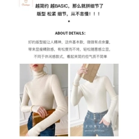 Brown Cashmere Turtleneck Knit Sweater