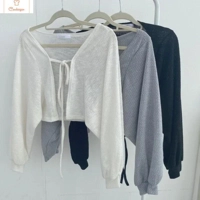 Lightweight Summer Lace-up Cardigan for Women