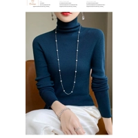 Cardeegan Womens Cashmere Turtleneck Sweater