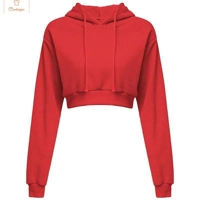 Cardeegan Womens Crop Top Hoodie