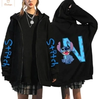 Disney Lilo Stitch Zip-Up Graphic Hoodie