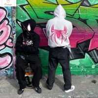 Y2K Harajuku Goth Zipper Hoodie