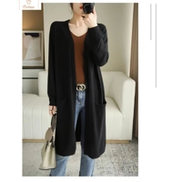 Womens Cashmere V-Neck Knit Cardigan