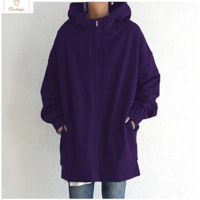 Thickened Warm Hooded Zipper Cardigan