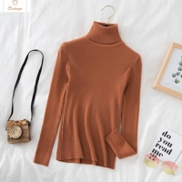 Soft Knit Cashmere Turtleneck Sweater Top