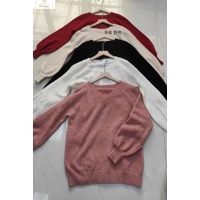 Heavyweight Lantern Sleeve Commute Sweater