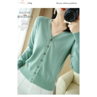 Early Autumn Cashmere V-Neck Cardigan