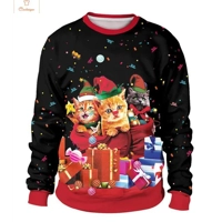 Christmas 2024 Round Neck Pullover Sweater