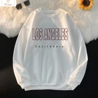 Plus Size Letter Print Hoodie
