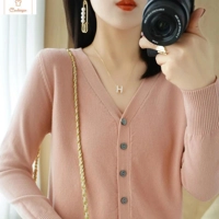 Early Autumn Cashmere V-Neck Cardigan