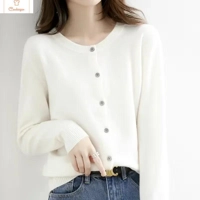 Womens Spring Autumn Cashmere Cardigan Sweater