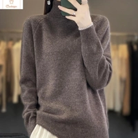 Autumn Winter Cashmere Turtleneck Sweater