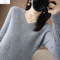 Cardeegan Womens V-Neck Solid OL Sweater