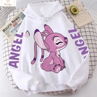 Stitch Angel Monster Hoodie Pullover