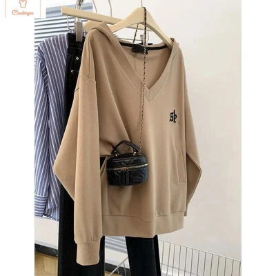 Casual Oversized Embroidered Hoodie for Women Casual Oversized Embroidered Hoodie for Women