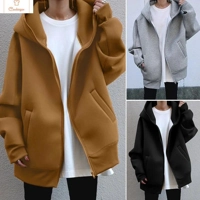 Oversized Zip-Up Hoodie for Women