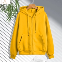 Casual Korean Style Zip-Up Hoodie