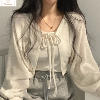 Lightweight Summer Lace-up Cardigan for Women