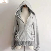 Y2K Harajuku Punk Zipper Hoodie