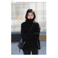 Korean Womens Loose Turtleneck Sweater