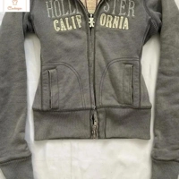 Classic Cotton Padded Zipper Hoodie for Women