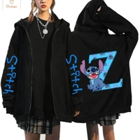 Disney Lilo Stitch Zip-Up Graphic Hoodie