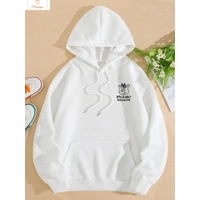 Cute Cat Cartoon Hooded Sweatshirt for Women