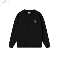 Cozy Oversized Embroidered Cotton Hoodie Sweatshirt