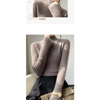 Cozy Knit Half Neck Winter Sweater