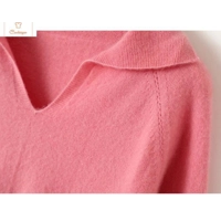 Casual Womens V-neck Woolen Sweater