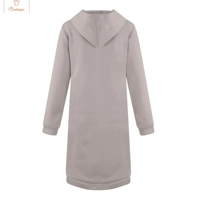 Casual Oversized Fleece Zip-Up Hoodie