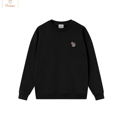 Cozy Oversized Embroidered Cotton Hoodie Sweatshirt