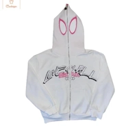 Y2K Harajuku Goth Zipper Hoodie