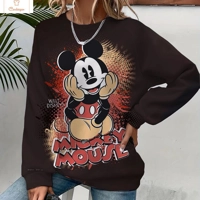Mickey Mouse Casual Printed Sweatshirt