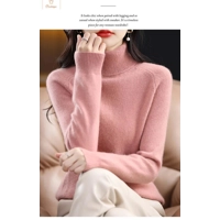 Autumn Winter Cashmere Turtleneck Sweater