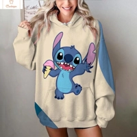 Disney Stitch Oversize Hoodie Sweatshirt