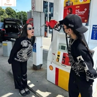 Harajuku Gothic Loose Fit Sweater