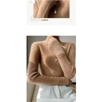 Cozy Knit Half Neck Winter Sweater