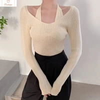 Womens Slim Fit Knitted Sweater Tops